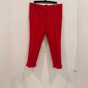 Ann Taylor Red Kids Ruffle Hem Pants